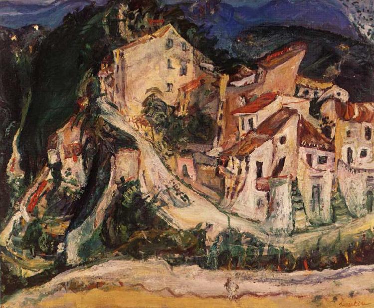 Chaim Soutine Landscape of Cagnes China oil painting art